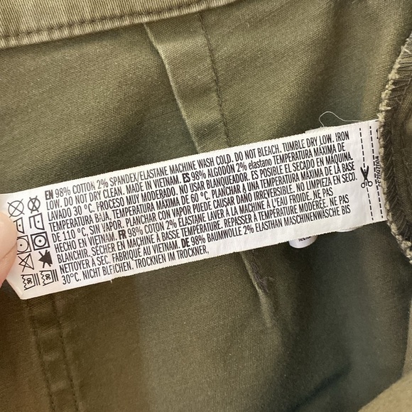 Forever 21 Green Capri Wide Leg High Waisted Pants - Picture 13 of 14